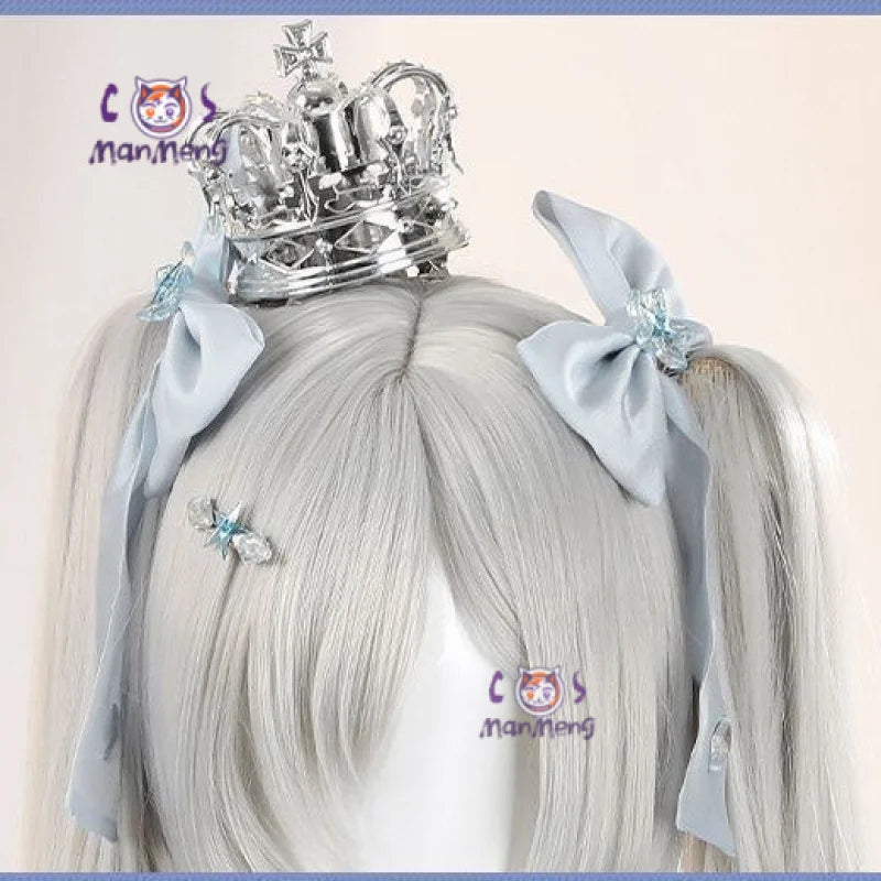 Cinderella GODDESS OF VICTORY: NIKKE Cosplay Crystal Princess Costume Sexy woman dress necklace crown prop set Halloween uniform