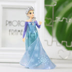 Disney Anime Frozen 2 Snow Queen Elsa Anna Pvc Action Figure Olaf Kristoff Sven Dolls Figurines Kids Cartoon Toy Children Gifts