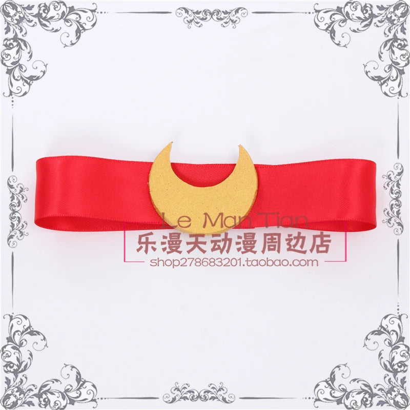 Japan Moon Tsukino Usagi Cosplay Prop wig Earrings Headwear Hairpin Headband Hair Clips Necklace Decoration Accessories