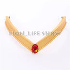 Tsuking Usagi Crystal New Queen Serenity Princess Serenity Tsuking Usagi super Sailor Gold headwear lemon yellow cosplay wig