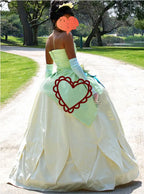 Princess Tiana Dress Cosplay Costume Carnival costume