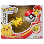 Genuine Pokemon Anime Figure Pikachu Gengar Charizard Gyarados Mew Dragonite Doll Model Children's Transformation Toy Gift Set