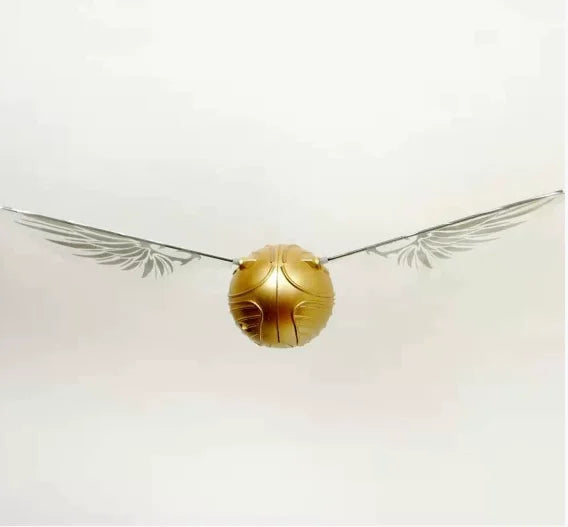 Harry Potter Flying Golden Quidditch Ball Model Toy Magic Ball Gift with Electronics Collectible Model Toys for Birthday Gifts