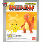 Original Bandai Pokemon Scale World Jotoh Region Lyra & Bayleef & Natu & Smoochum In Stock Anime Action Collection