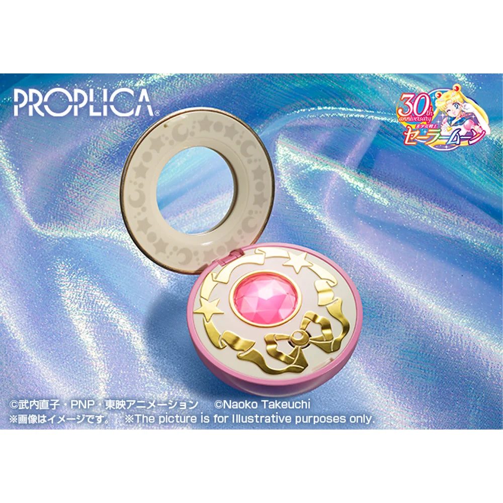 In Stock Original BANDAI PROPLICA Moon Stick Transformation Broochdisguise Pen Crystal Star Figure Anime Sailor Moon Model Toy