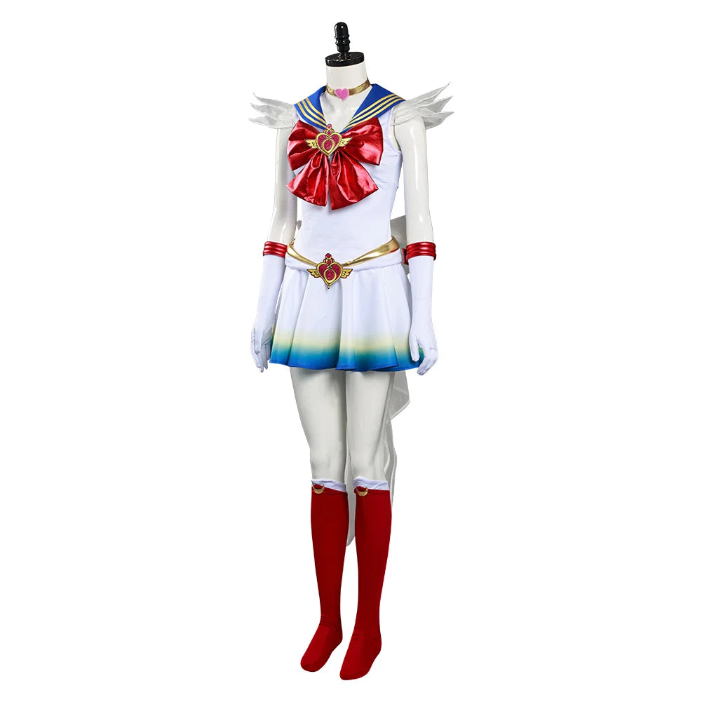 Eternal Tsukinoo Usagii Cosplay Costume Dress Sailor Dress Uniform JK Skirts Outfits Girls Women Adult Halloween Carnival Suit
