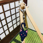 Sailor Moon Acrylic Keychain Anime Accessory Usagi Tsukino Luna Artemis Charm