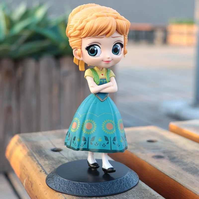 Disney Princess Ariel Rapunzel Cinderella Mermaid Anna Elsa Belle Sofia Snow White Mulan The Little Mermaid Figure Toys Kid Gift