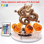 Anime Dragon Ball Z Shenron Lamp Super Saiyan Goku Action Figure Dragon Ball shenlong Model light Base Collection Gift