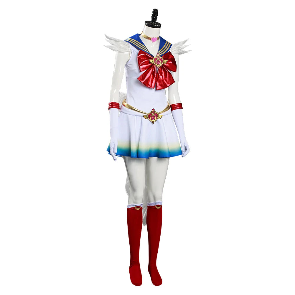 Eternal Tsukinoo Usagii Cosplay Costume Dress Sailor Dress Uniform JK Skirts Outfits Girls Women Adult Halloween Carnival Suit