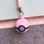 Mini Pikachu Pokeball Charms Cartoon Anime Peripheral Mobile Phone Chain DIY Fashion Cute Creative Decoration Phone Lanyard Gift