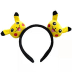 Cartoon Pokemon Kawaii Pikachu Hair Band Headband Toys Cute Wash Face Hair Band For Children Cosplay Party Toys