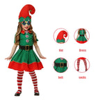 Christmas Kids Clothes Girl's Cosplay Dress Boys and Girls Carnival Party Clothes Children's New Year Costume Xmas Suit Gift