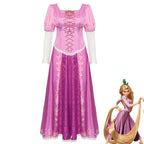 Rapunzel Costume Adult Women Tangled Rapunzel Princess Purple Dress Cosplay Halloween Carnival Party Clothes for Adult