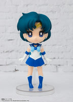 Bandai Original Sailor Moon Anime Figuarts Mini 9cm Sailor Mars Sailor Venus Action Figure Toys For Adult Gift Collectible Model