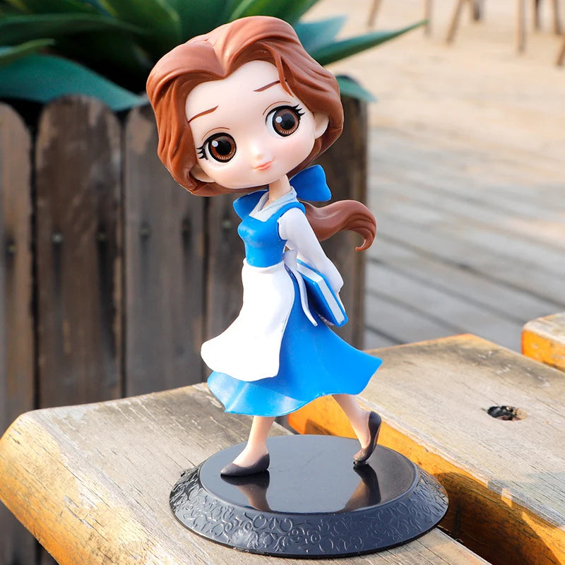 Disney Princess Ariel Rapunzel Cinderella Mermaid Anna Elsa Belle Sofia Snow White Mulan The Little Mermaid Figure Toys Kid Gift