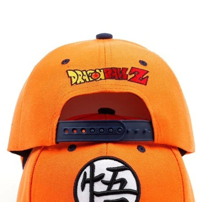 Dragon Ball Son Goku Baseball Cap Anime Snapback Hat Adjustable Sunshade Hats Outdoor Hip Hop Streetwear Sports Sunscreen Cap