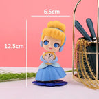 Disney Princess Ariel Rapunzel Cinderella Mermaid Anna Elsa Belle Sofia Snow White Mulan The Little Mermaid Figure Toys Kid Gift