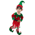 Christmas Kids Clothes Girl's Cosplay Dress Boys and Girls Carnival Party Clothes Children's New Year Costume Xmas Suit Gift
