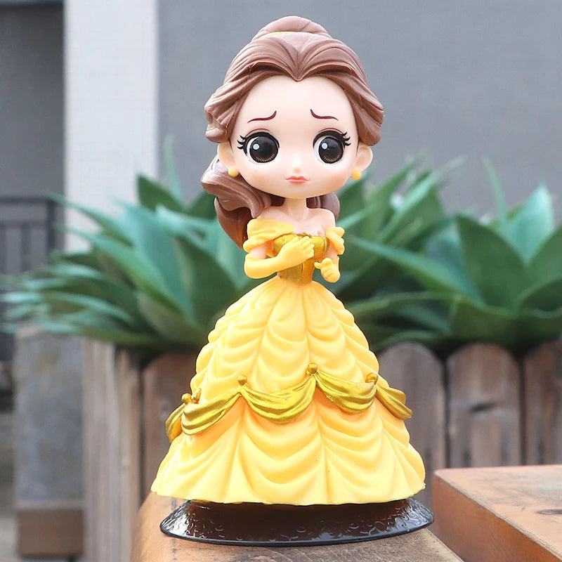 Disney Princess Ariel Rapunzel Cinderella Mermaid Anna Elsa Belle Sofia Snow White Mulan The Little Mermaid Figure Toys Kid Gift