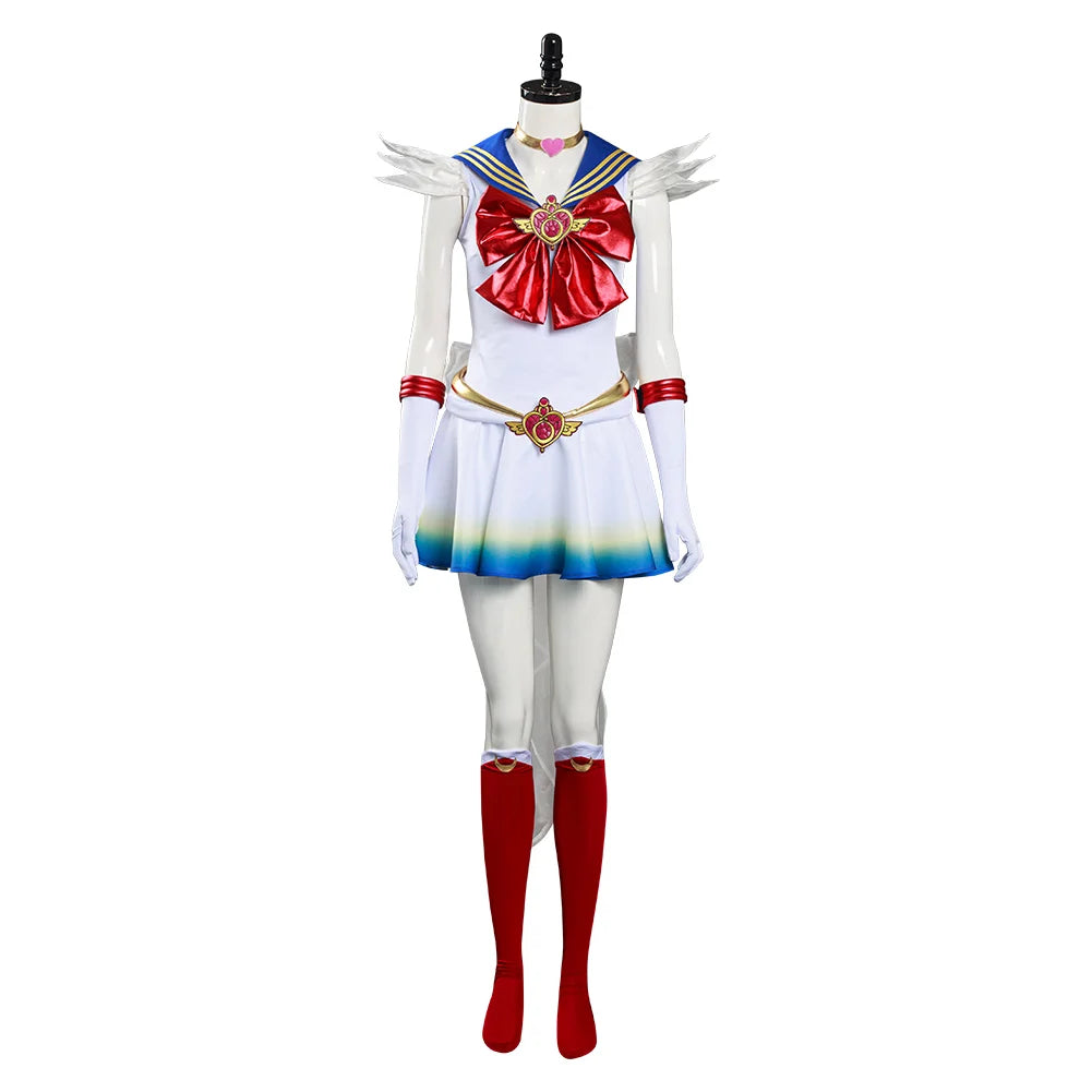 Eternal Tsukinoo Usagii Cosplay Costume Dress Sailor Dress Uniform JK Skirts Outfits Girls Women Adult Halloween Carnival Suit