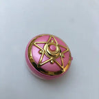 Sailor Moon Gashapon Toys Tsukino Usagi Communicator Cosmetic Box Delicate Action Figure Desktop Ornament Toys Children Gifts