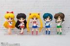 Bandai Original Sailor Moon Anime Figuarts Mini 9cm Sailor Mars Sailor Venus Action Figure Toys For Adult Gift Collectible Model