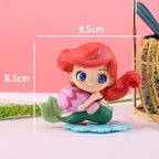 Disney Princess Ariel Rapunzel Cinderella Mermaid Anna Elsa Belle Sofia Snow White Mulan The Little Mermaid Figure Toys Kid Gift
