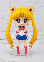 Bandai Original Sailor Moon Anime Figuarts Mini 9cm Sailor Mars Sailor Venus Action Figure Toys For Adult Gift Collectible Model