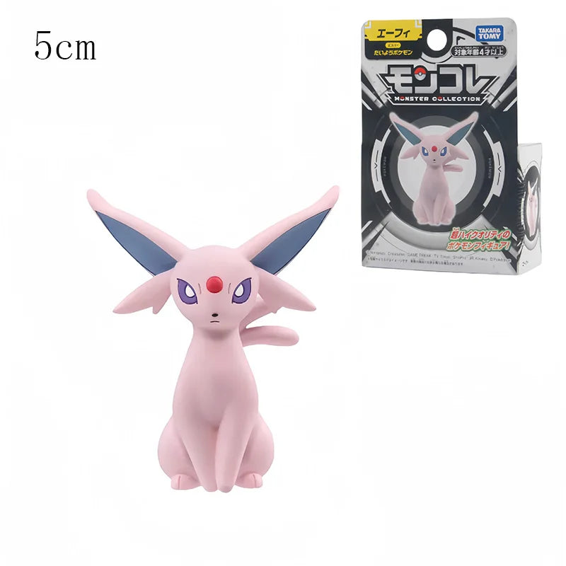 Pokemon Figures Espeon Vaporeon Anime Figure Toy Flareon Sylveon Action Model Doll Sylveon PVC Statue Collect Christmas Gift