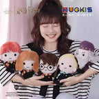 HUGKIS Official Harry Potter Mini Cotton Plush Doll 8inch/10inch, Anime Stuffed Figure with Keychain, Movie Character Doll