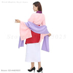 Ancient Mulan Cosplay Costume Womens Hanfu Princess Dress Halloween Carnival Party Warrior Clothes Chinese Heroine Dress Up 3XL