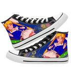 Sailor Moon high-top two-dimensional student canvas shoes anime men and women cartoon fashion casual graffiti board shoes  gifts