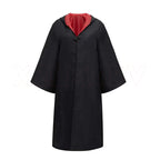 Adult Girls Hogwarts Cosplay Magic School Robes Cloak Slytherin Halloween Cape Boys Costume Women Men Uniform Scarf Tie Gifts