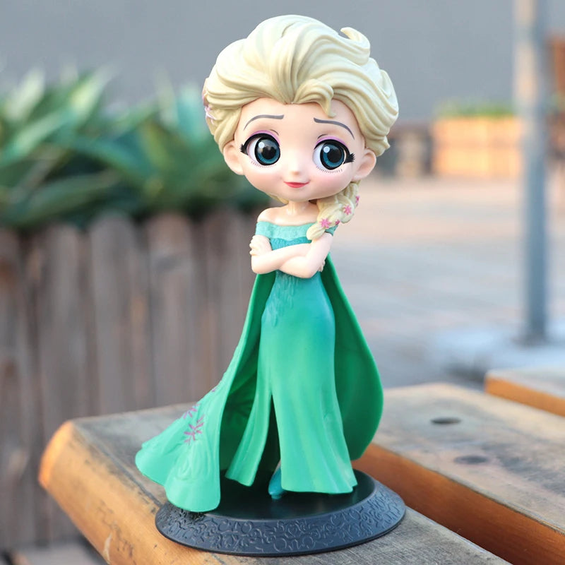 Disney Princess Ariel Rapunzel Cinderella Mermaid Anna Elsa Belle Sofia Snow White Mulan The Little Mermaid Figure Toys Kid Gift