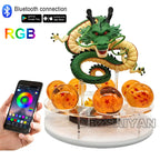 Anime Dragon Ball Z Shenron Lamp Super Saiyan Goku Action Figure Dragon Ball shenlong Model light Base Collection Gift