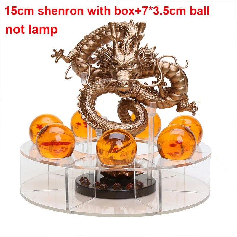 Anime Dragon Ball Z Shenron Lamp Super Saiyan Goku Action Figure Dragon Ball shenlong Model light Base Collection Gift