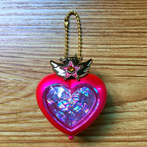 Animation Sailor Moon Morpher Tsukino Usagis 4cm Candy Box Transfiguration Pendant Model Toy Gifts for Girls