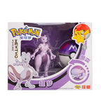 Genuine Pokemon Anime Figure Pikachu Gengar Charizard Gyarados Mew Dragonite Doll Model Children's Transformation Toy Gift Set