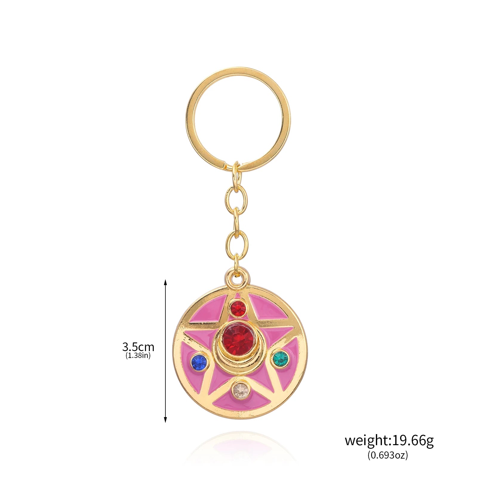 Anime Tsukino Usagi Little Rabbit Keychain Transformer Moon Messenger Mizuno Ami Hino Rei Role Playing Pendant Jewelry Necklace
