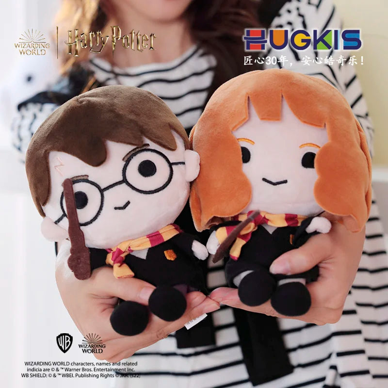 HUGKIS Official Harry Potter Mini Cotton Plush Doll 8inch/10inch, Anime Stuffed Figure with Keychain, Movie Character Doll