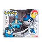 Genuine Pokemon Anime Figure Pikachu Gengar Charizard Gyarados Mew Dragonite Doll Model Children's Transformation Toy Gift Set
