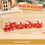 Christmas Train Merry Christmas Decorations For Home 2024 Cristmas Ornament Xmas Navidad Noel Gifts Happy New Year 2025 Decor