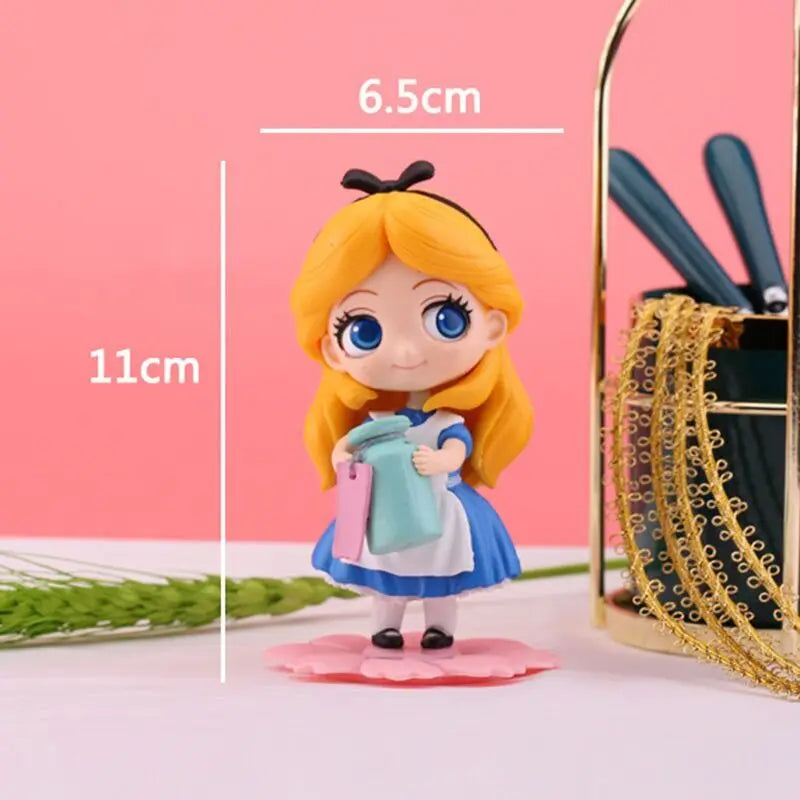 Disney Princess Ariel Rapunzel Cinderella Mermaid Anna Elsa Belle Sofia Snow White Mulan The Little Mermaid Figure Toys Kid Gift