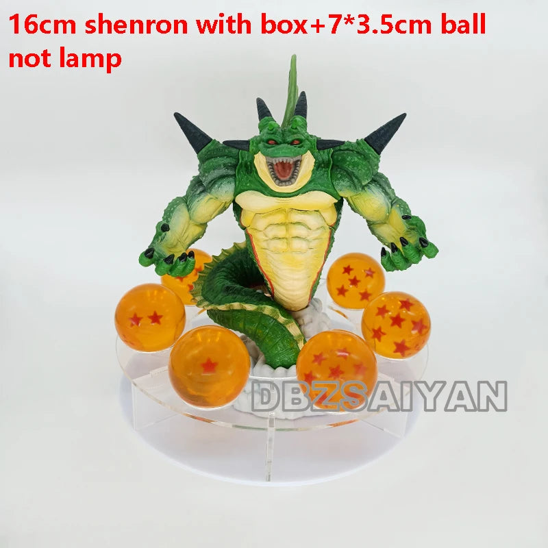 Anime Dragon Ball Z Shenron Lamp Super Saiyan Goku Action Figure Dragon Ball shenlong Model light Base Collection Gift