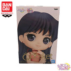 In Stock Bandai Original Banpresto Sailor Moon Qposket Hino Rei Action Figure Model Doll Brand New Boxed Anime Characters Garage