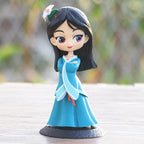 Disney Princess Ariel Rapunzel Cinderella Mermaid Anna Elsa Belle Sofia Snow White Mulan The Little Mermaid Figure Toys Kid Gift