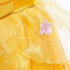 New Princess Dresses Girls Belle Party Costume Girl Birthday Flower Clothes Beauty and the Beast Fancy Disguise