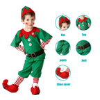 Christmas Kids Clothes Girl's Cosplay Dress Boys and Girls Carnival Party Clothes Children's New Year Costume Xmas Suit Gift