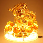 Anime Dragon Ball Z Shenron Lamp Super Saiyan Goku Action Figure Dragon Ball shenlong Model light Base Collection Gift